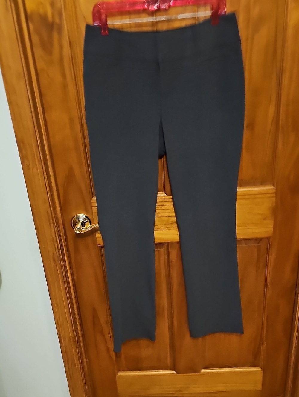 Apt. 9 Women's Charcoal Straight-Leg Pants